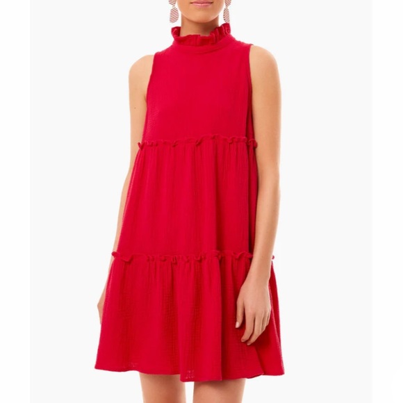 Red Lightweight Gauze Morgan Dress
POMANDER PLACE - Picture 2 of 6